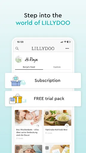 Скриншот 1 — LILLYDOO Baby App