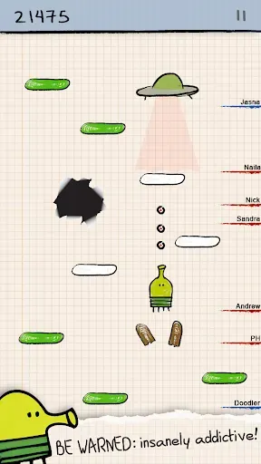 Скриншот 1 — Doodle Jump