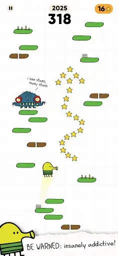 Скриншот 1 — Doodle Jump 2