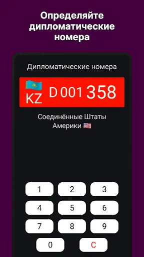 Скриншот 3 — Коды регионов Казахстана