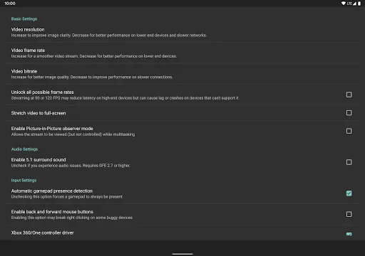 Скриншот 8 — Moonlight Game Streaming