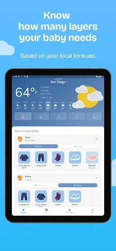 Скриншот 8 — Tiny Weather: Baby Outfit