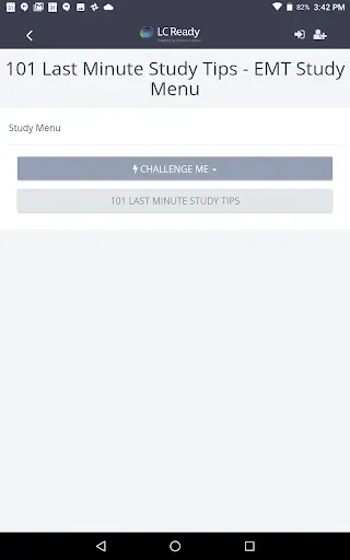 Скриншот 3 — 101 Last Min Study Tips (EMT)