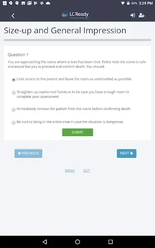 Скриншот 4 — Paramedic Assessment Review