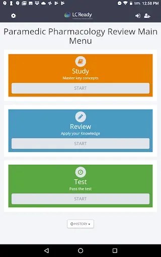 Скриншот 2 — Paramedic Pharmacology Review