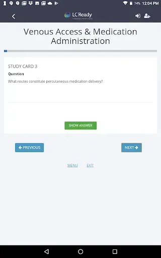Скриншот 6 — Paramedic Pharmacology Review