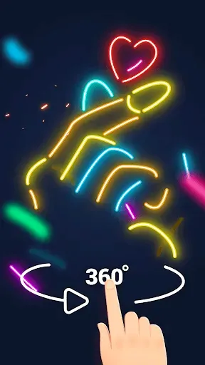 Скриншот 4 — Brain it: 3D Picture by Line