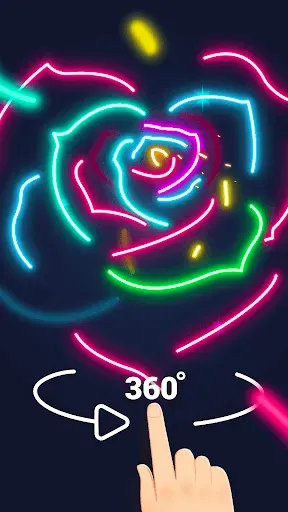 Скриншот 5 — Brain it: 3D Picture by Line