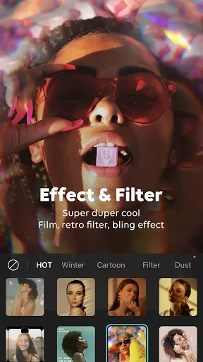 Скриншот 2 — B612 AI Photo&Video Editor