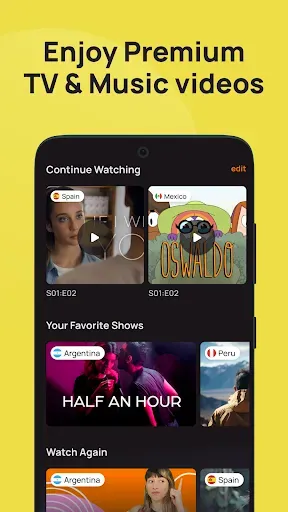 Скриншот 2 — Lingopie: Language Learning