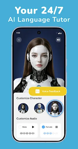 Скриншот 3 — Fluzy: Learn Language with AI