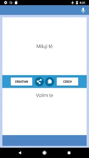 Скриншот 5 — Chorvatsko-český Překladatel