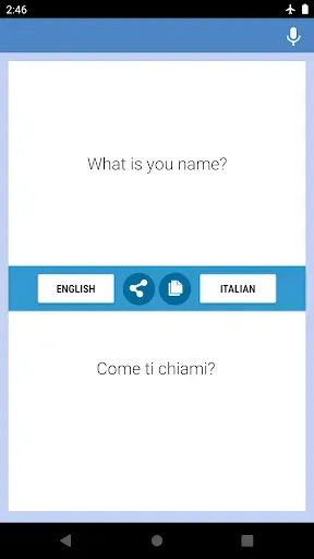 Скриншот 4 — Traduttore Inglese Italiano