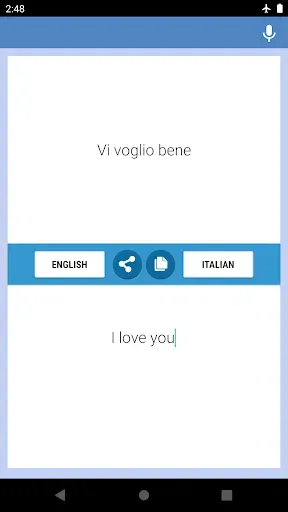 Скриншот 5 — Traduttore Inglese Italiano