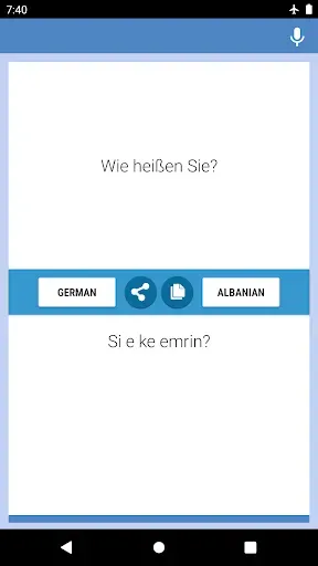 Скриншот 4 — German-Albanian Translator