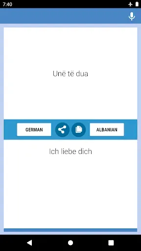 Скриншот 5 — German-Albanian Translator