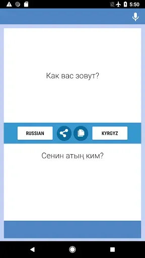 Скриншот 4 — Русско-Кыргызский Переводчик