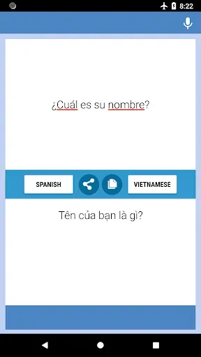 Скриншот 4 — Trình Dịch Từ Tiếng Tây Ban Nh