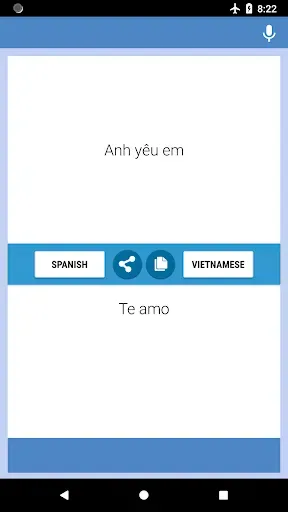 Скриншот 5 — Trình Dịch Từ Tiếng Tây Ban Nh