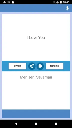 Скриншот 2 — Uzbek-English Translator