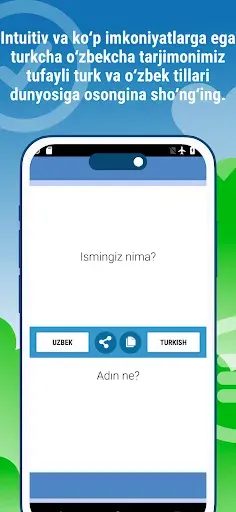 Скриншот 2 — O'zbek Turkcha Tarjimon