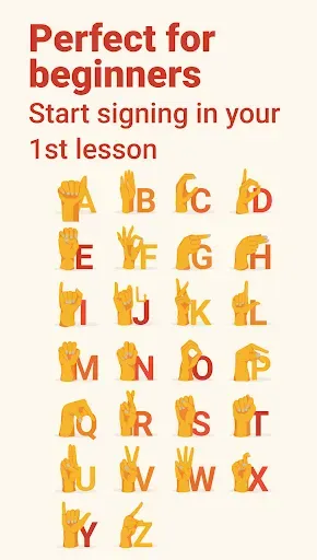 Скриншот 2 — Lingvano: Sign Language - ASL