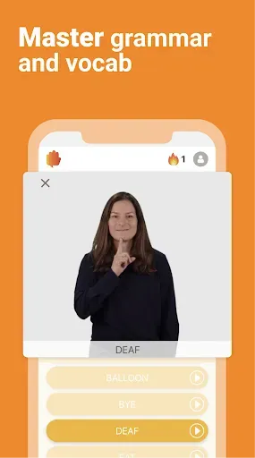 Скриншот 5 — Lingvano: Sign Language - ASL