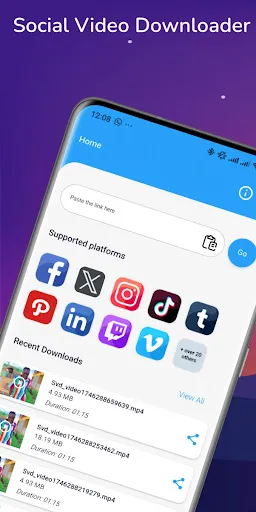 Скриншот 1 — Social Video Downloader