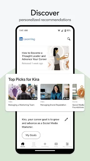 Скриншот 1 — LinkedIn Learning