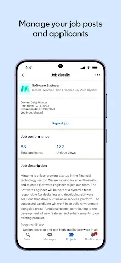 Скриншот 2 — LinkedIn Recruiter