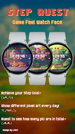 Скриншот 5 — Step Quest Watch Face