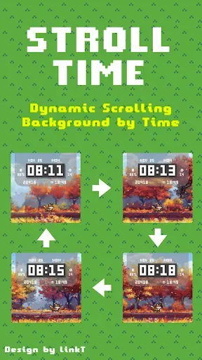 Скриншот 2 — Stroll Season Watch Face