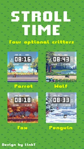 Скриншот 4 — Stroll Season Watch Face