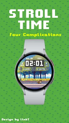 Скриншот 5 — Stroll Season Watch Face
