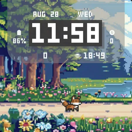 Скриншот 8 — Stroll Season Watch Face