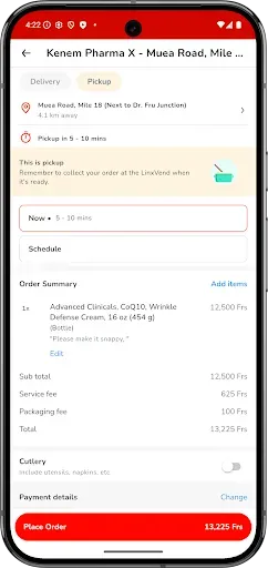 Скриншот 7 — LinxEat - Order Food & More