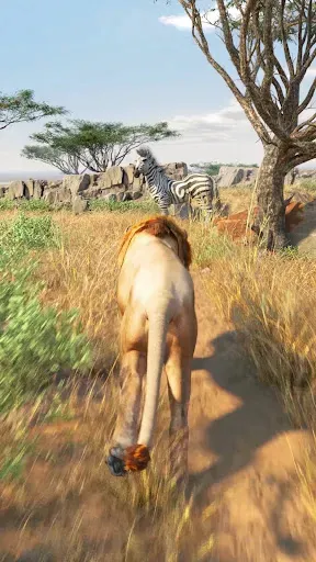 Скриншот 2 — Lion Survival - Wild Beast Sim