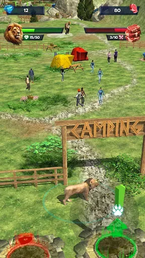 Скриншот 6 — Lion Survival - Wild Beast Sim