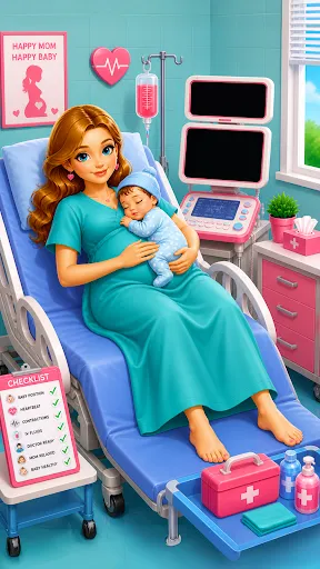 Скриншот 1 — Mummy Princess Babyshower