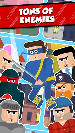 Скриншот 3 — Mr Ninja - Slicey Puzzles