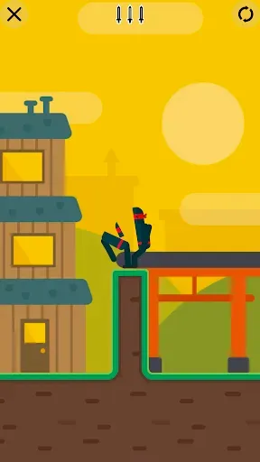 Скриншот 5 — Mr Ninja - Slicey Puzzles