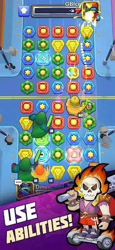 Скриншот 5 — Puzzle Wars:Heroes - Match RPG