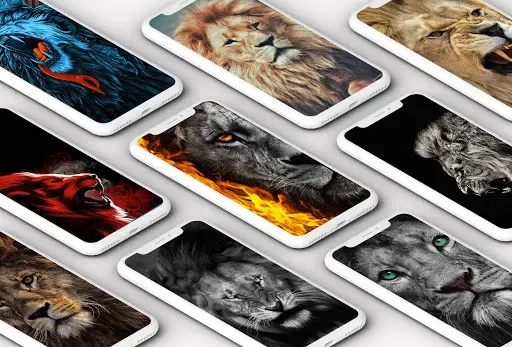 Скриншот 1 — Lion Wallpapers HD
