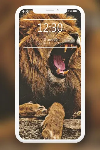 Скриншот 3 — Lion Wallpapers HD