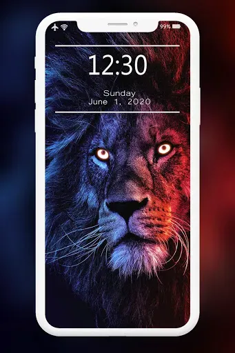 Скриншот 4 — Lion Wallpapers HD