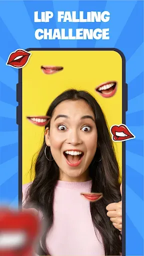 Скриншот 1 — Lip Pose: Fun Challenge Filter