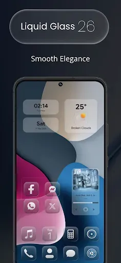 Скриншот 3 — Liquid Glass 26 Icon Pack