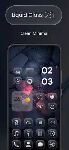 Скриншот 5 — Liquid Glass 26 Icon Pack