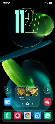 Скриншот 4 — Liquid Glass for KLWP