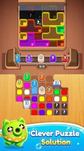 Скриншот 2 — Liquid Jam - Block Puzzle